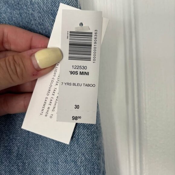 DENIM FORUM '90's Mini Skirt - Picture 4 of 5